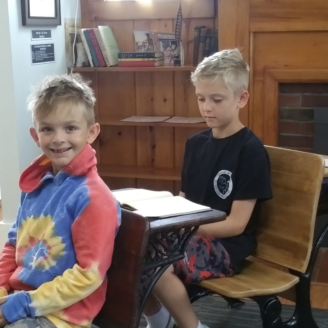 Close-up of Old Historic Exhibits in Museum